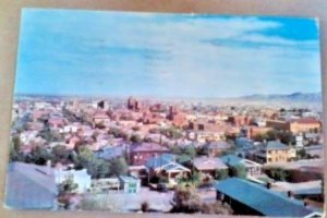 El Paso TX Aerial view from Scenic Drive Dextone Jack Taylor Texas Birdseye 195