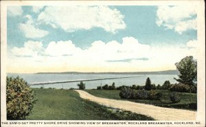 Rockland Maine ME Breakwater Samoset Hotel Vintage Postcard