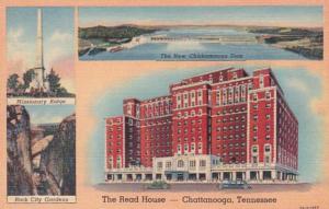 Tennessee Chattanooga The Road House Hotel Curteich