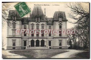 Old Postcard Montfort Rotrou the castle