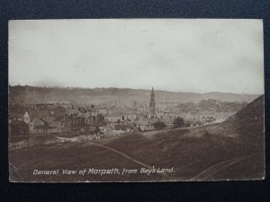 MORPETH General View from BAY'S LAND - Old Postcard by Major