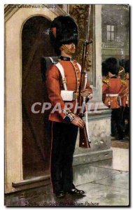Old Postcard The Coldstream Guards Colonel in Chief London