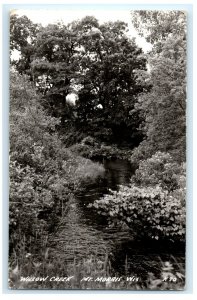 Willow Creek MT Morris Wi Wisconsin Real Photo RPPC Postcard (ER15)