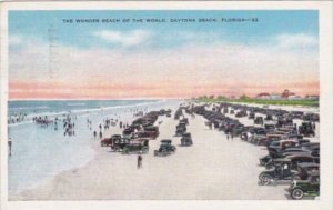 Florida Daytona Beach Old Cars On The Beach 1938