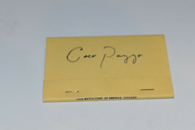 Coco Pazzo Chicago Illinois Oversize Matchbook