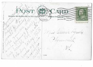 Custom House Baltimore Maryland Mailed 1912