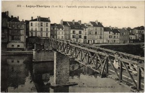 CPA LAGNY-sur-MARNE THORIGNY-sur-MARNE - Passerlle Provisoire (1320291)