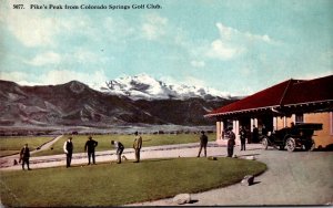 Colorado Pike's Peak From Colorado Springs