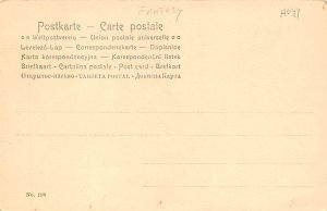 Fantasy View Postcard Backing 