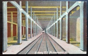 Vintage Postcard 1907-1915 Philadelphia Underground Subway-Railroad Station, PA.