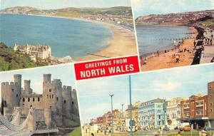 B103575 greetings from north wales the bay llandudno conwy castle wales