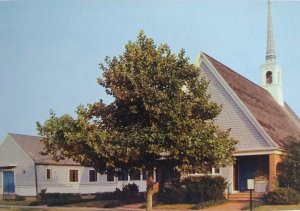 Rehoboth Beach Delaware Postcard All Saints Episcopal Church Building Unused