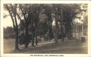 East Northfield Massachusetts MA The Northfield Hotel Real Photo Vintage PC