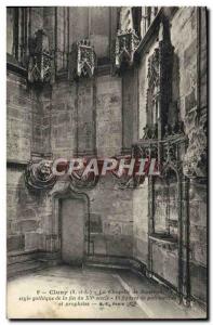 Old Postcard Cluny La Chapelle de Bourbon