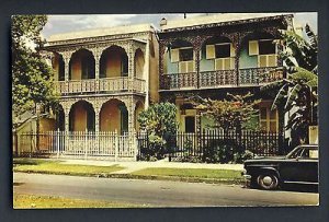 New Orleans, Louisiana/LA Postcard, Antebellum Homes, Vieux