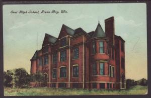 East High School,Green Bay,WI Postcard