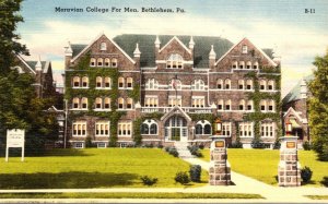 Pennsylvania Bethlehem Moravian College For Men