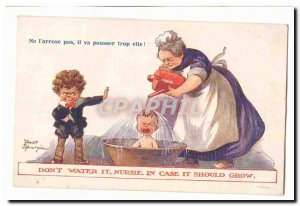 Old Postcard Fantasy Illustrator Fred SPURGIN Do not Larrose it will push too...