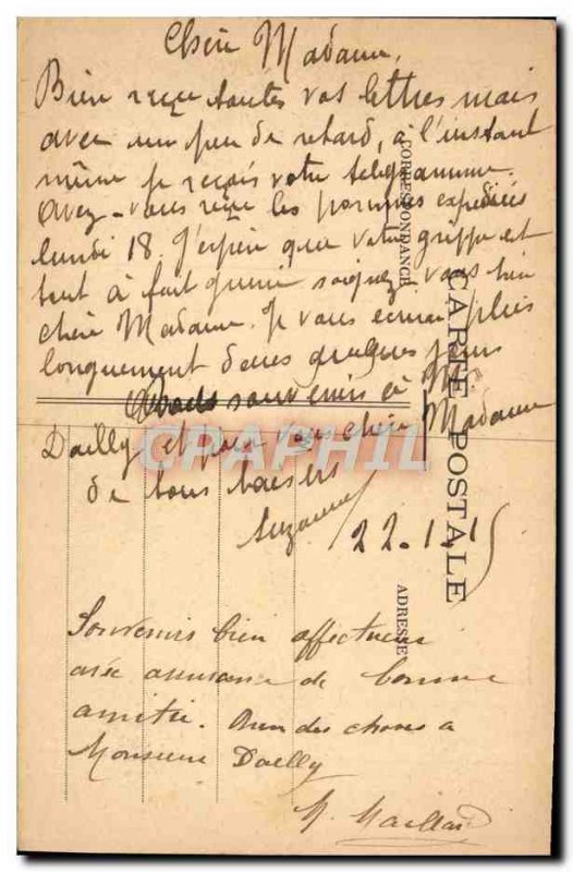 Old Postcard Declamation