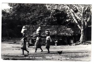 BR101065 nigeria real photo palm wine sellers types isadan western  africa