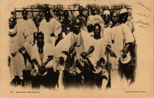 CPA AK Fortier 37 Danseurs Senegalais SENEGAL (812197)