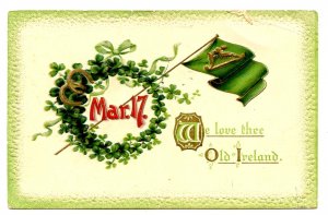 Greeting - St. Patrick's Day. Mar. 17   (Winsch)