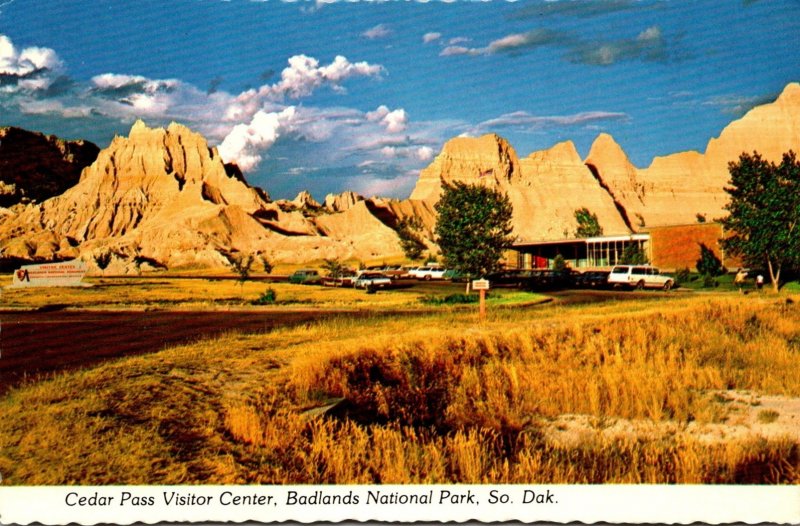 South Dakota Badlands National Park Cedar Pass Visitor Center