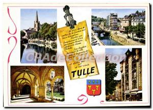 Postcard Modern Tulle Cathedral cloister dock