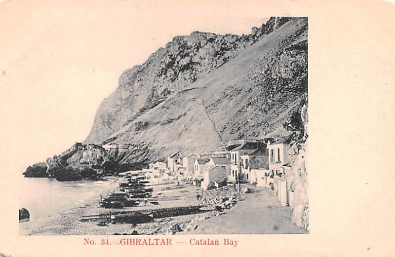 Catalan Bay Gibraltar Unused 