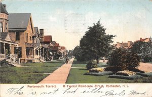 US5652 portsmouth terrace a typical residene street  rochester n y usa litho