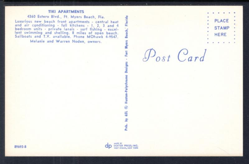 Tiki Apartments,FT Myers Beach,FL