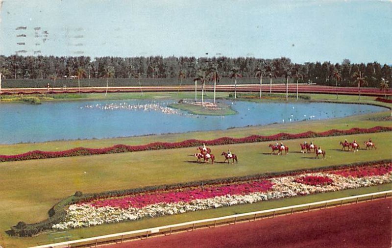 Hialeah, FL, USA Hialeah Race Course Horse Racing 1956 