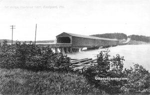 Toll Bridge in Eastport, Maine