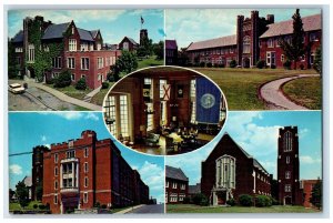 Views Of University Of Chattanooga Tennessee TN Multiview Vintage Postcard