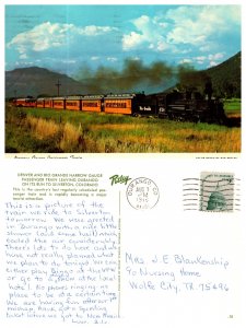 Narrow Gauge Passenger Train, Silverton, Colorado 7721