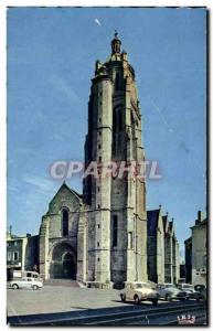 Old Postcard Bressuire Notre Dame Church Tower Bel Work From Larenaissance