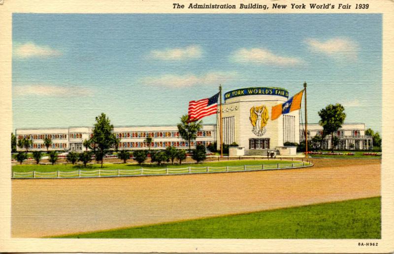 NY - New York World's Fair, 1939. Administration Building