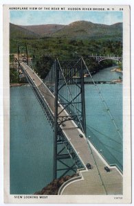 Aeroplane View Of The Bear Mt, Hudson River Bridge, N.Y.