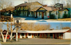 Vtg 1960s Monterey Lodge Motel Las Vegas Nevada NV Chrome Postcard