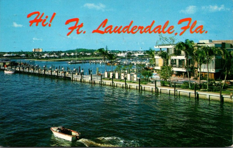 Florida Fort Lauderdale Pier 66 Marina 1964