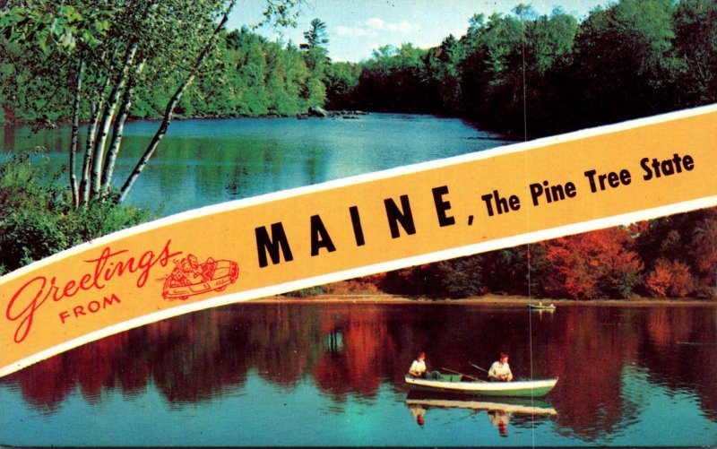 Maine Greetings From The Pine Tree State