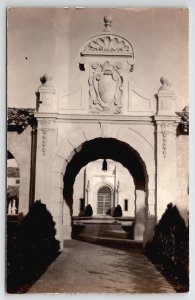 Pasadena FL RPPC Rolyat Hotel Arched Entrance Real Photo Postcard W22