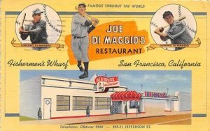 Joe Di Maggio's Restaurant Fisherman's Wharf, San Francisco, California, USA ...