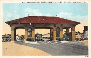 Toll-Station on Gandy Bridge Between St Petersburg and Tampa St Petersburg FL 