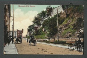 1915 Post Card Quebec Canada Mountain Hill