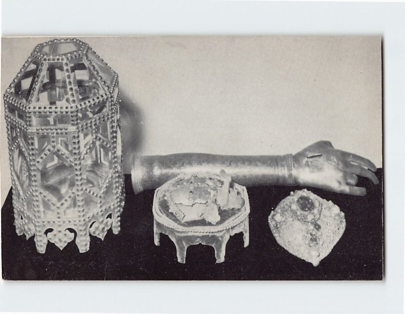 Postcard The hand and occipital bone of St. John, Topkapi Palace Museum, Turkey