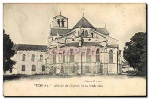 Postcard Old Vezelay Apse of L & # 39Eglise Madeleine