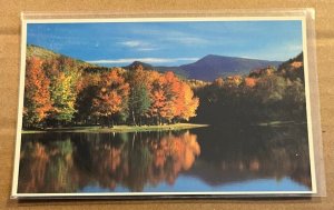 UNUSED POSTCARD -  REFLECTIONS AT LIBBY POOL, WHITE MOUNTAINS, GORHAM, N.H.