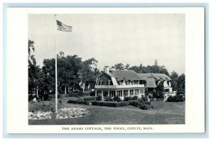c1920's The Adams The Pines Cottage Cotuit Cape Cod Massachusetts Postcard