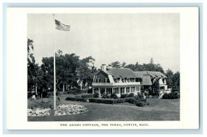 c1920's The Adams The Pines Cottage Cotuit Cape Cod Massachusetts Postcard 